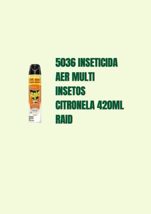 5036 Inseticida Aerosol Multi Insetos