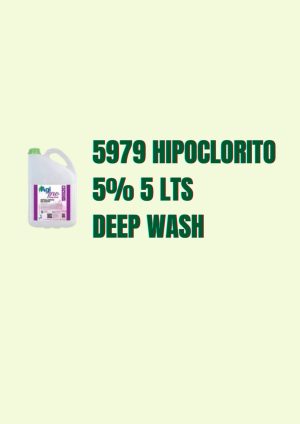 5979 Hipoclorito de Sódio 5% 5lts