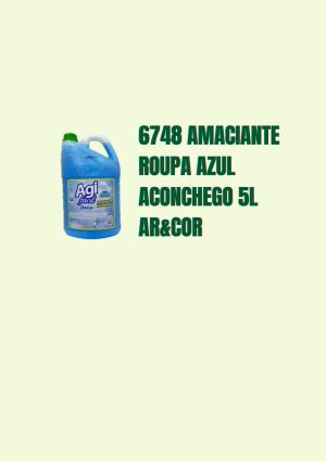 6748 Amaciante Roupas Azul Aconchego
